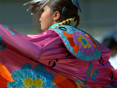 Native American dancer